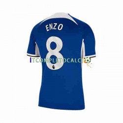 Maglia Chelsea Enzo Fernandez 8 Divisa Home 2023-2024 Manica Corta ,Uomo