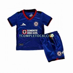 Maglia Cruz Azul Divisa Home 2023-2024 Manica Corta ,Bambino
