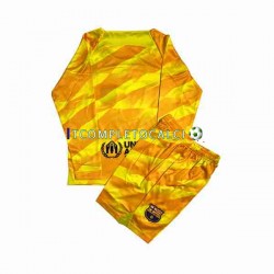 Maglia FC Barcelona Portiere Quarto Divisa 2023-2024 Manica Lunga ,Bambino