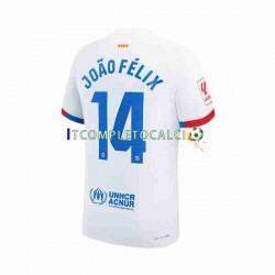 Maglia FC Barcelona Joao Felix 14 Divisa Away 2023-2024 Manica Corta ,Uomo