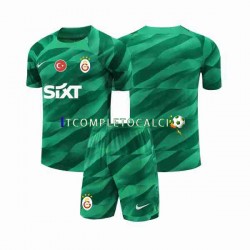 Maglia Galatasaray Portiere Divisa Home 2023-2024 Manica Corta ,Bambino