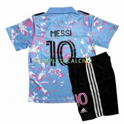 Maglia Inte Miami Lionel Messi 10 Terza Divisa 2023-2024 Manica Corta ,Bambino