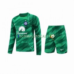 Maglia Inter Milan Portiere Divisa Away 2023-2024 Manica Lunga ,Bambino
