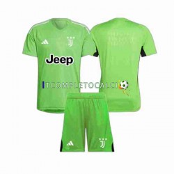 Maglia Juventus Portiere Terza Divisa 2023-2024 Manica Corta ,Bambino