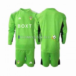 Maglia Leeds United Portiere Divisa Home 2023-2024 Manica Lunga ,Bambino