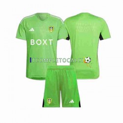 Maglia Leeds United Portiere Divisa Home 2023-2024 Manica Corta ,Bambino