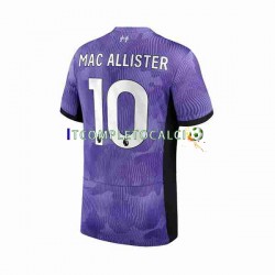 Maglia Liverpool Alexis Mac Allister 10 Terza Divisa 2023-2024 Manica Corta ,Uomo