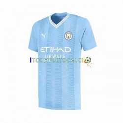 Maglia Manchester City Haaland 9 Special Printing Divisa Home 2023-2024 Manica Corta ,Uomo