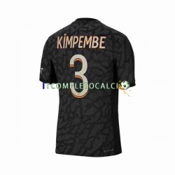 Maglia Paris Saint-Germain Kimpembe 3 Terza Divisa 2023-2024 Manica Corta ,Uomo