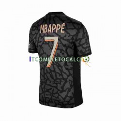 Maglia Paris Saint-Germain Mbappé Kylian 7 Terza Divisa 2023-2024 Manica Corta ,Uomo