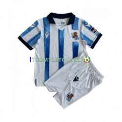 Maglia Real Sociedad Divisa Home 2023-2024 Manica Corta ,Bambino