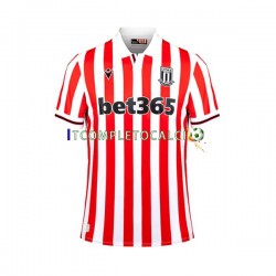 Maglia Stoke City Divisa Home 2023-2024 Manica Corta ,Uomo