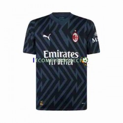 Maglia AC Milan Portiere Terza Divisa 2023-2024 Manica Corta ,Uomo