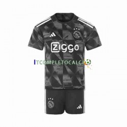 Maglia AFC Ajax Terza Divisa 2023-2024 Manica Corta ,Bambino