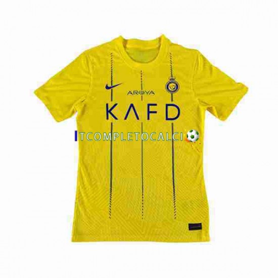 Maglia Al-Nassr Divisa Home 2023-2024 Manica Corta ,Uomo
