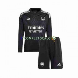 Maglia Arsenal Portiere Divisa Home 2023-2024 Manica Lunga ,Bambino