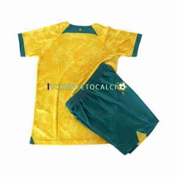 Maglia Australia Divisa Home 2022 Manica Corta ,Bambino