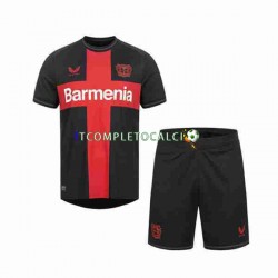 Maglia Bayer 04 Leverkusen Divisa Home 2023-2024 Manica Corta ,Bambino