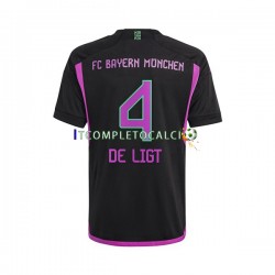 Maglia FC Bayern München Matthijs de Ligt 4 Divisa Away 2023-2024 Manica Corta ,Uomo