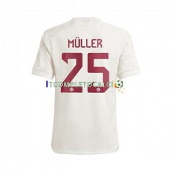 Maglia FC Bayern München Thomas Muller 25 Terza Divisa 2023-2024 Manica Corta ,Uomo