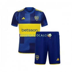 Maglia CA Boca Juniors Divisa Home 2023-2024 Manica Corta ,Bambino
