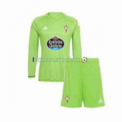 Maglia Celta de Vigo Portiere Divisa Home 2023-2024 Manica Lunga ,Bambino