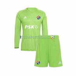 Maglia Dinamo Zagreb Portiere Divisa Home 2023-2024 Manica Lunga ,Bambino