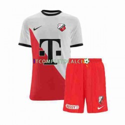 Maglia FC Utrecht Divisa Home 2022-2023 Manica Corta ,Bambino