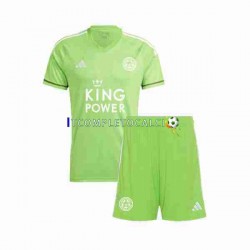 Maglia Leicester City Portiere Divisa Away 2023-2024 Manica Corta ,Bambino