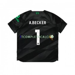 Maglia Liverpool A.Becker 1 Portiere Divisa Away 2023-2024 Manica Corta ,Uomo