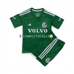 Maglia Maccabi Haifa Divisa Home 2023-2024 Manica Corta ,Bambino