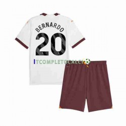 Maglia Manchester City Bernardo Silva 20 Divisa Away 2023-2024 Manica Corta ,Bambino