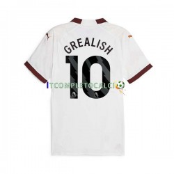 Maglia Manchester City Jack Grealish 10 Divisa Away 2023-2024 Manica Corta ,Uomo