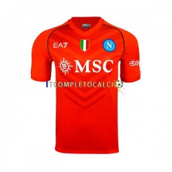 Maglia Napoli Portiere Divisa Home 2023-2024 Manica Corta ,Uomo