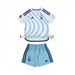 Maglia Nottingham Forest Divisa Away 2023-2024 Manica Corta ,Bambino