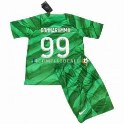 Maglia Paris Saint-Germain Donnarumma 99 Portiere Divisa Home 2023-2024 Manica Corta ,Bambino