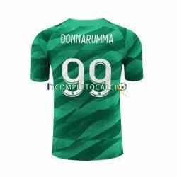 Maglia Paris Saint-Germain Donnarumma 99 Portiere Divisa Home 2023-2024 Manica Corta ,Uomo