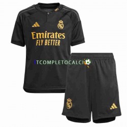 Maglia Real Madrid Terza Divisa 2023-2024 Manica Corta ,Bambino