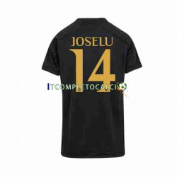 Maglia Real Madrid Joselu 14 Terza Divisa 2023-2024 Manica Corta ,Uomo