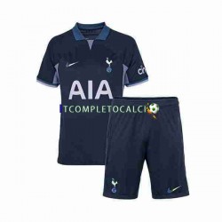 Maglia Tottenham Hotspur Divisa Away 2023-2024 Manica Corta ,Bambino
