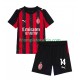 Maglia AC Milan Modrić Luca 14 Divisa Home 2025-2026 Manica Corta ,Bambino