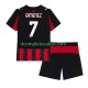 Maglia AC Milan Santiago Gimenez 7 Divisa Home 2025-2026 Manica Corta ,Bambino