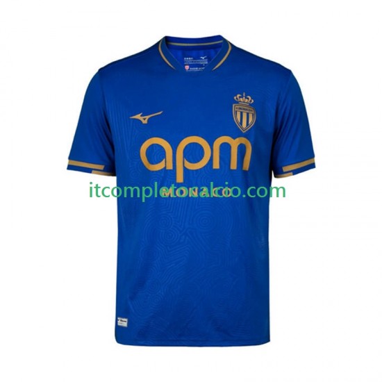 Maglia AS Monaco Divisa Away 2025-2026 Manica Corta ,Uomo