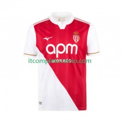 Maglia AS Monaco Divisa Home 2025-2026 Manica Corta ,Uomo
