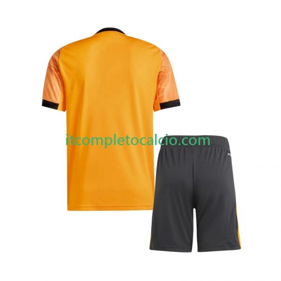 Maglia AS Roma Divisa Away 2025-2026 Manica Corta ,Bambino