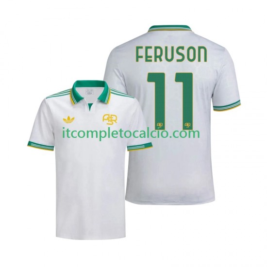 Maglia AS Roma Evan Ferguson 11 Terza Divisa 2025-2026 Manica Corta ,Uomo