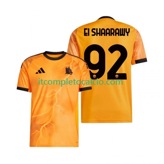 Maglia AS Roma Stephan El Shaarawy 92 Divisa Away 2025-2026 Manica Corta ,Uomo
