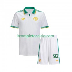 Maglia AS Roma Stephan El Shaarawy 92 Terza Divisa 2025-2026 Manica Corta ,Bambino