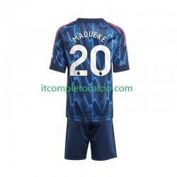 Maglia Arsenal Noni Madueke 20 Divisa Away 2025-2026 Manica Corta ,Bambino