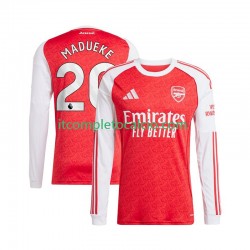 Maglia Arsenal Noni Madueke 20 Divisa Home 2025-2026 Manica Lunga ,Uomo